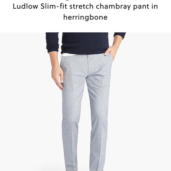 j crew ludlow pants